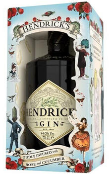 Hendrick's Gin 0,7l 44% Tremendous Tipples Geschenk-Set