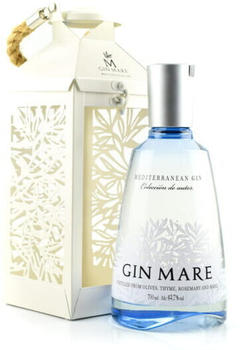 Gin Mare 0,7l 42,7% Geschenk-Set Laternen-Edition