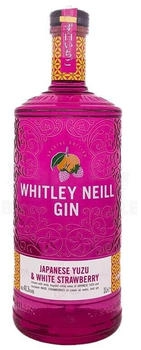 Whitley Neill Japenese Yuzu and White Strawberry Gin 1l 41.3%