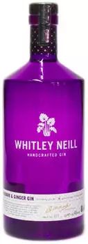 Whitley Neill Rhubarb & Ginger Small Batch Gin 43% 1l
