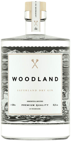Woodland Sauerland Dry Gin 0,5l 45,3%