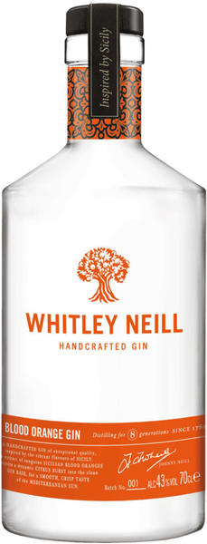 Whitley Neill Blood Orange Gin 0,7l 43%