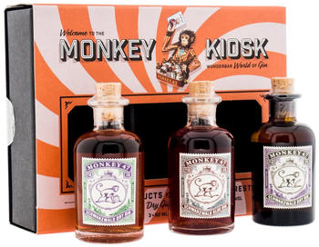 Monkey 47 Monkey Kiosk Dry + Sloe Gin Tasting Set 29-47% 3x50ml