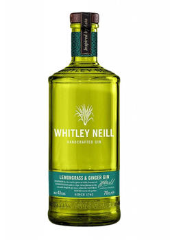 Whitley Neill Lemongrass & Ginger Gin 0,7l 43%