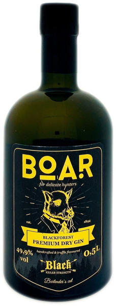 BOAR Black Keiler Strength Gin 0,5l 49,9%