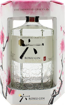 Roku Japanese Craft Gin 0,7l 43% mit Geschenkverpackung