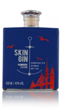 Skin Gin Hamburg Edition blau 0,5l 42%