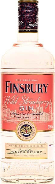 Finsbury Wild Strawberry Gin 37,5% 0,7l