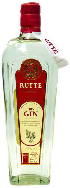 Rutte Dry Gin 43% 0,7l
