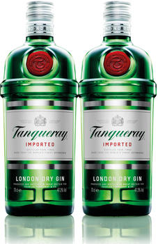 Tanqueray London Dry Gin Imported, 2er, Alkohol, Alkoholgetränk 47.3% 703982