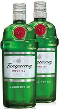 Tanqueray London Dry Gin Imported, 2er, Alkohol, Alkoholgetränk 47.3% (1l) 704013