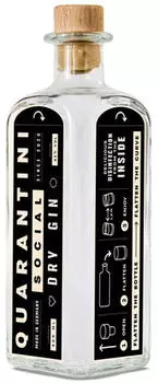 Quarantini Social Dry Gin 0,5l 42%