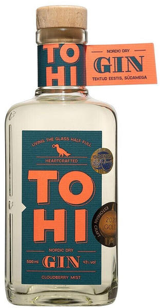 Tohi Gin Nordic Dry Gin 0,5l 43%
