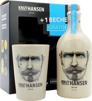 Knut Hansen Dry Gin 0,5l 42% mit Becher