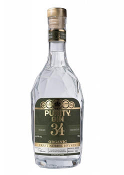 Purity 34 Organic Nordic Dry Craft Gin 0,7l 43%