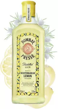 Bombay Sapphire Citron Press&eacute; Mediterranean Lemon Distilled Gin 0,7l 37,5%