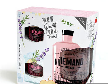 Niemand Dry Gin Geschenkset 0,5l 46%