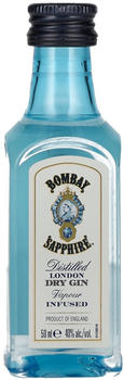 Bombay Sapphire London Dry Gin 0,05l 40% PET