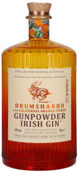 The Shed Distillery Drumshanbo Gunpowder Irish Gin with California Orange Citrus 0,7l 43%