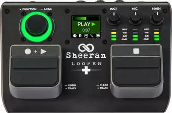 Sheeran Loopers Looper+ Effektgerät für E-Gitarren E-Bass