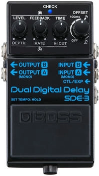Boss Effektgerät SDE-3 Digital Dual Delay Pedal