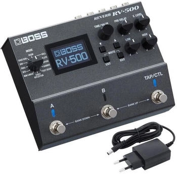 Boss RV-500 Reverb Hall Effektgerät mit Netzteil
