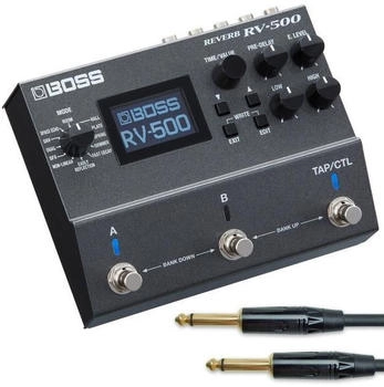 Boss RV-500 Reverb Hall Effektgerät mit Kabel