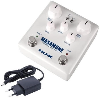 nu-X Nux NBK-5 Masamune Booster und Kompressor Effektgerät Pedal + Netzteil