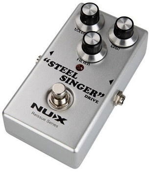nu-X Steel Singer Overdrive Pedal Effektgerät mit Netzteil
