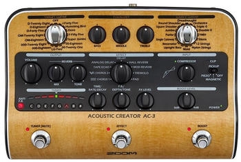 Zoom AC-3 Effektgerät mit Kopfhörer