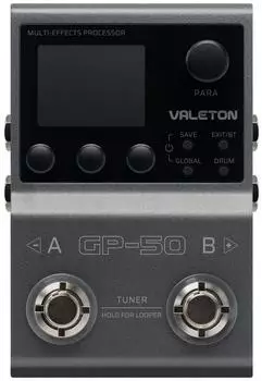 Valeton GP-50 Multi-Effektprozessor f&uuml;r Gitarre (77-90038)