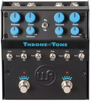 Warm Audio Throne of Tone Distortion/Boost/Overdrive Gitarren-Effektpedal (55-90110)