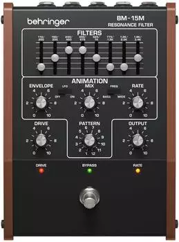 Behringer BM-15M Resonance Filter, 8-Band-Filtersequenzer, MIDI- & CV-Steuerung (0709-ALP86-001)