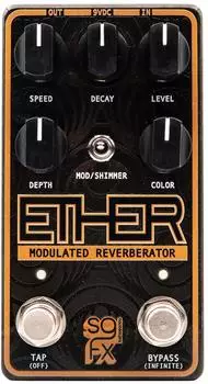 Solid Gold FX Ether Modulierter Nachhall, Shimmer, True Bypass (SG-ETHER)