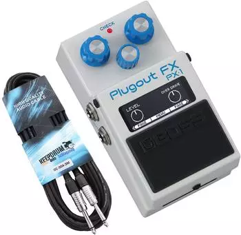 Boss PX-1 Plugout FX mit Klinkenkabel (bpx-1-gc043m)