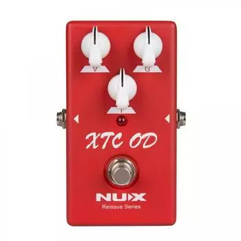 nu-X Reissue XTC Overdrive Effektpedal, Gitarre & Bass (NUX-XTC-OD)