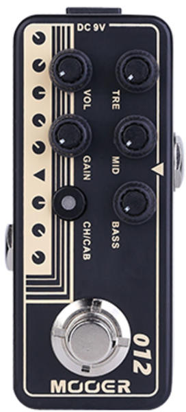 Mooer Audio Micro PreAmp 012 US Gold 100