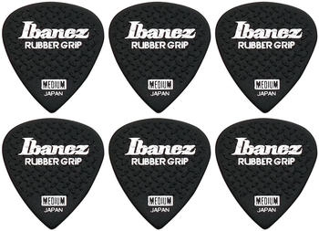 Ibanez Grip Wizard Rubber Medium - 6er Pack PA16MRG black