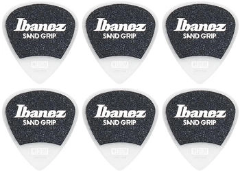 Ibanez Grip Wizard Sand Medium - 6er Pack PA16MSG white