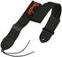Fender Black Polyester Logo Strap