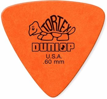 Dunlop Tortex Triangle Picks 0,60 mm orange (431P.60)