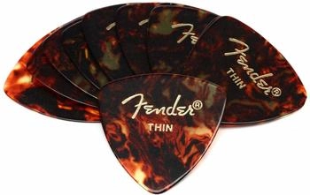 Fender 346 Shell Plektren d&uuml;nn 12er Pack (1980346700)