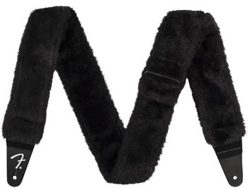 Fender Poodle Plush Gitarrengurt Schwarz (0990642010)