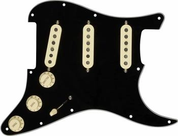 Fender Pre-Wired Strat Pickguard Texas Special SSS Black (0992342506)