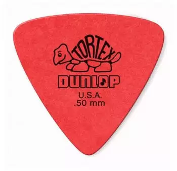 Dunlop Dunlop Tortex Triangle Pick 6 Player's Pack .50 rot