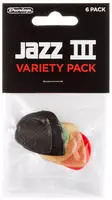 Dunlop 537829, Dunlop PVP 103 Jazz III Pick Variety Pack