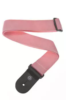 D'Addario PWS106 Polypro Guitar Strap Pink
