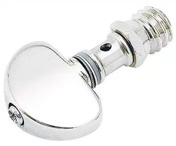 Grover Grover 117N Perma Tension Banjo Pegs with Metal Button 5 pcs. - Nickel