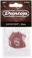 Plektrenpack Dunlop Gator Grip Standard 0.58