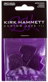 Dunlop Dunlop 47PKH3NPS Kirk Hammett Jazz III Picks